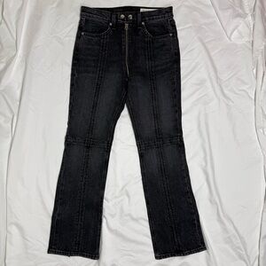 RAG & BONE Iver Jeans in Black Bain Size 24